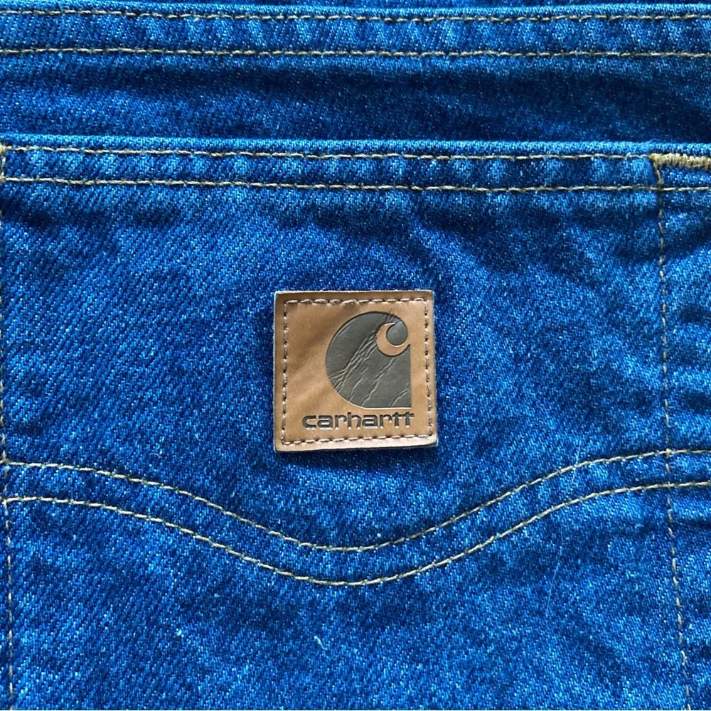 Carhartt NWT Jeans Mens 48x30 Blue B18 DST Denim Traditional Fit Tapered Leg NEW